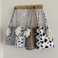 Miniatyrbillede 8 af 10: Casual mulepose Leopard skuldertaske 1 1 1 1