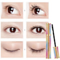 Pikkukuva 5 / 5: Galaxy Mascara 4D Silk Fibres Fransar Tjocka Förlängning bästa Wate