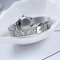 Miniatyrbillede 4 af 4: HOREDAR 3079 Fuld Stål Lille Urskive Ur Elegant Design Quartz