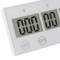 Miniatyrbillede 3 af 5: 999 Dages Nedtællingsur Elektronisk Digital Timer HVID White White