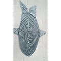 Miniatyrbillede 2 af 5: Haj filt pyjamas Shark Blanket Hoodie Vuxen Shark Bärbarfilt Grå XXL (200*90cm) Rosa XXL (200*90cm)