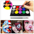 Miniatyrbild 3 av 5: Professionell 36 färger Ansiktsmålning Kit Makeup Palette
