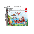 Miniatyrbild 2 av 5: Julkalender 2023 24 st/set Barn Jul Havsdjur Samling Leksaker Adventskalender Pojkar Nyårspresenter undervattensdjur