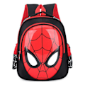Pikkukuva 1 / 5: Barn Barn Pojkar Spiderman Ryggsäck Skolboksväska Svart