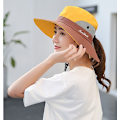 Miniatyrbild 4 av 5: Solhatt herr dam UV-skydd 1 sommarmössa fiskehatt fiskehatt boonie fiskehatt yellow