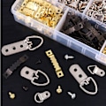 Miniatyrbilde 4 av 5: 415st Bildeoppheng Kit Bildeoppheng Sortiment Henging