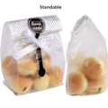 Miniatyrbild 2 av 4: 100-pack kakpåsar klara plastgodispåsar Godispåsar för minilimpa, buntkaka, varm kakao - Perfekt