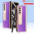 Miniatyrbillede 2 af 5: skal / case / etui til Samsung Galaxy Z Fold3 5G rød röd