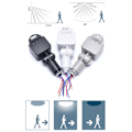 Pikkukuva 5 / 5: R?relsesensor DC12V Infrar?d PIR-r?relsedetektor Utomhus Sens White 12v
