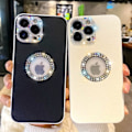 Pikkukuva 2 / 2: Heyone Ylellinen iPhone 11 Pro Max -kotelo Glitter, kimalteleva strassi timanttikotelo suojaava ohut tyttömäinen - 6,5 tuumaa (musta)
