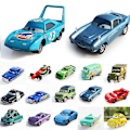 Pikkukuva 1 / 5: 1 kpl Disney Pixar Cars 1:43 No.95 Lightning McQueen Valettuoteauto Lastuauto Leikkiautot Esittely #2 8*3.5*3cm