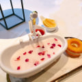 Miniatyrbilde 2 av 5: Kreativ Bordsservise Drikkkopp Milkshake Kald Drikkfat Hvit Ba One Size