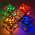 Miniatyrbillede 2 af 3: Minecraft spil Mining Device Genopladelig lampe Nattebrug Lommelygte