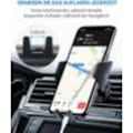 Miniatyrbilde 4 av 5: 3-i-1 Mobilholder for Bil, Mobilholder Luftventil & Sugekopp, Universell Bilholder, Smartphoneholder
