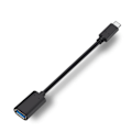 Miniatyrbilde 3 av 5: USB-C 3.1 til USB-A OTG-adapter, svart