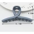 Miniatyrbilde 2 av 3: 6 stk sklisikre store frostede store sommerfuglklemmer sterke hårklemmer