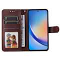 Pikkukuva 3 / 9: SKALO Samsung A35 5G PU-nahkainen lompakkokotelo - Useita värejä Brown Brun