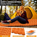 Miniatyrbild 4 av 5: Camping liggunderlag, extra tjock 3,9 tum uppblåsbar