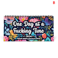 Miniatyrbild 1 av 5: 1PC Mental Health Desk Kalender Sv?r Ordplanerare Rolig roman B one size