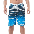 Miniatyrbillede 1 af 5: Randiga strandshorts för män - 4XL (42) Blåkläder och tillbehör zdq
