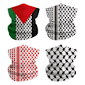 Miniatyrbilde 3 av 5: Palestina flagg hodeplagg skjerf multifunksjonell skjerf solbeskyttelse sykkelmaske Stil 5 Stil 5