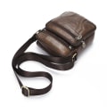 Miniatyrbild 4 av 4: Axelväska i läder för män - Herr Crossbody-väska Casual Tote Sling