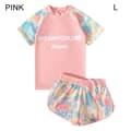 Baddräktsskydd för barn, badkläder, ROSA L rosa pink L
