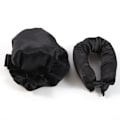 Miniatyrbild 1 av 5: 2PCS Heatless Curling Set Hårrullar för Heatless Curls Heatless svart