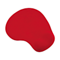 Miniatyrbild 1 av 5: Mjuk silikonmusmatta med ergonomiskt handledsstöd för kontor Red