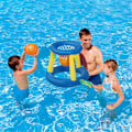 Miniatyrbillede 3 af 5: Oppustelig Pool Volleyball, Basketball, Volleyball, Flydende Legetøj til Pool, Basketball, Vandsport