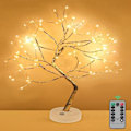 Miniatyrbilde 1 av 4: LED-lystre, 108 LED dekorative lampelysgrener 8 moduser LED-tre dimbar LED
