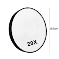 Pikkukuva 2 / 5: Sminkspegel 20X Förstoringsspegel VIT white