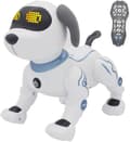 Stunt Robot Dog Toy, Interactive and Programmable for Ages 6-10, Voice Controlled Electronic Stunt and Rechargeable Battery for Extended Use