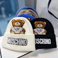 Miniatyrbilde 3 av 5: Strikket lue Dame Vinter Herre Skull Beanies Varm Casual Hvit one size