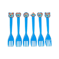 Miniatyrbilde 1 av 5: Puslespill Blippi Tema Bursdagsfest Sortiment Engelsk Lærer Festbehov Barneleker Barn Dekorasjoner Servi 10pcs Fork