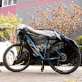 Miniatyrbild 10 av 11: Cykelöverdrag / Skydd för Cykel - Överdrag Black Svart