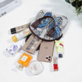 Miniatyrbillede 5 af 5: Vævede tasker til kvinder Axelveske Retro Casual Tote Håndtasker Et B B
