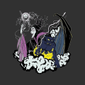 Miniatyrbilde 1 av 3: Disney Maleficent vs Chernabog hettegenser for menn