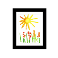 Pikkukuva 2 / 5: My Little Davinci tr? tavelram 20 ark konstverk - barn black onesize