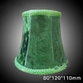 Miniatyrbillede 5 af 5: Lamptyg Clip Tyg Lampskærm SVART sort black