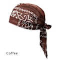 Pikkukuva 1 / 10: Nopeasti kuivuva puuvillasta valmistettu merirosvohattu ulkoiluun, urheilubandana KAHVI - erikoistarjous coffee