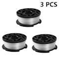 Pikkukuva 1 / 5: 3/4/6 osaa vaihdettavissa Yhteensopiva BLACK+DECKER AF-100 Trimmerspolin kanssa - 3-pakkaus