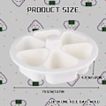 Miniatyrbild 2 av 5: CDQ Sushi Maker Onigiri Form Bento Form Sushi Maker för restauranger, hem, kontor, camping (vit)