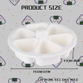 Miniatyrbillede 2 af 5: CDQ Sushi Maker Onigiri Form Bento Form Sushi Maker til restauranter, hjem, kontor, camping (hvid)