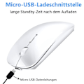 Miniatyrbillede 3 af 5: CDQ Trådløs Bluetooth-mus til MacBook