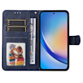 Pikkukuva 3 / 9: SKALO Samsung A35 5G PU-nahkainen lompakkokotelo - Useita värejä Blue Blå