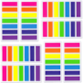 Miniatyrbild 1 av 5: (8 set) Färg Sticky Notes IndexAdhesive Bookmarks, Indexflikar f