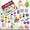 Miniatyrbild 1 av 3: 24 Dagar/ Set Fidget Toys Jul Adventskalenderpaket Anti Stress Leksakssats Stressavlastning Figet Leksak Blind Box Barn Julklapp Stil 14 style 14