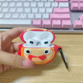 Miniatyrbild 3 av 5: Rolig Söt Tecknad Kreativ Mönsterdesign Hörlursfodral för AirPods 3:e Gen, Mjukt Silikon Headset Skyddsfodral för Pojkar Flickor