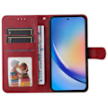 Miniatyrbillede 3 af 9: SKALO Samsung A35 5G PU-Læder Pung Etui - Flere farver Red Röd